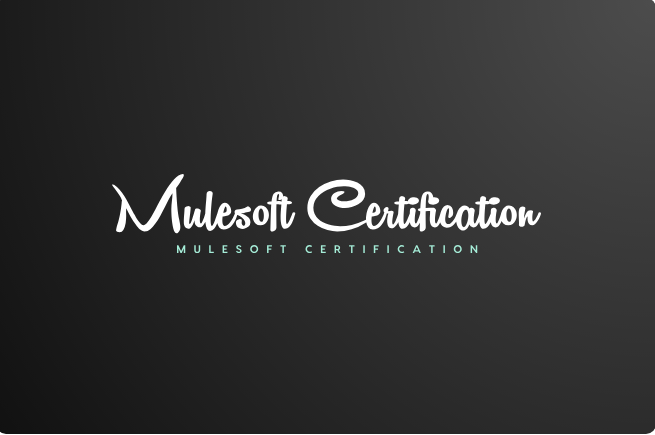 Mulesoft Certification