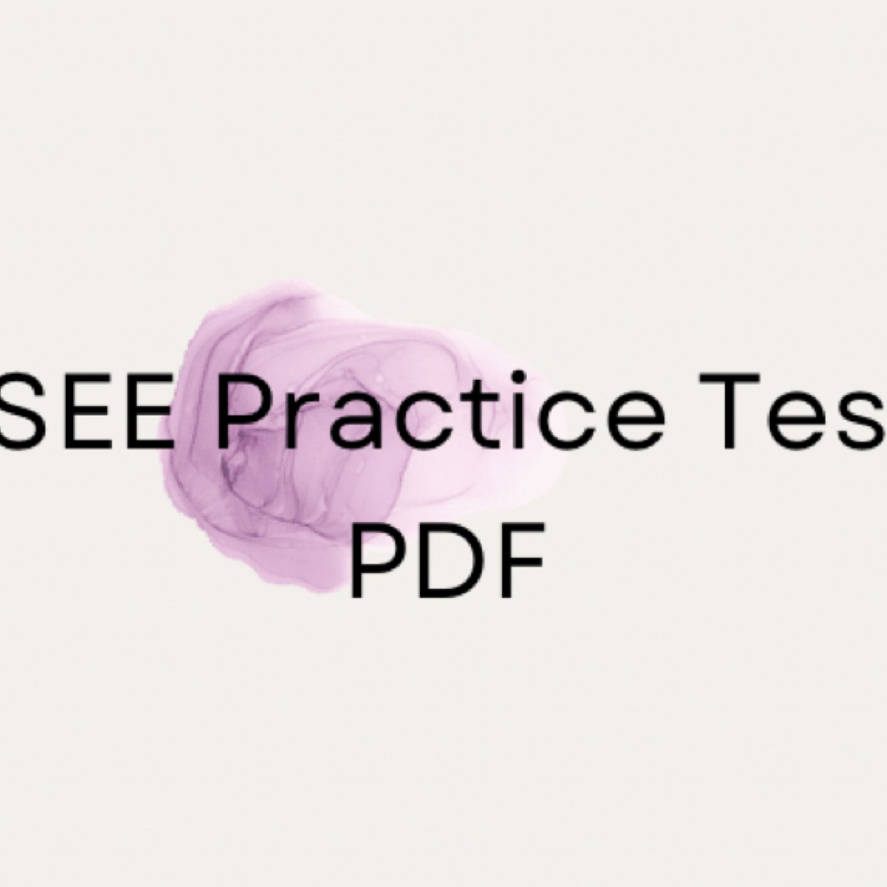 Practice Test Test