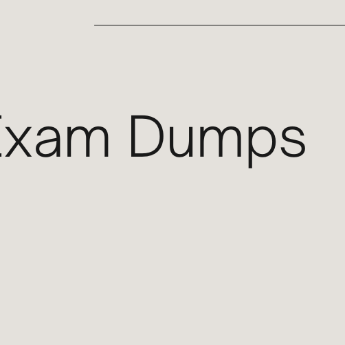 Exam Dumps