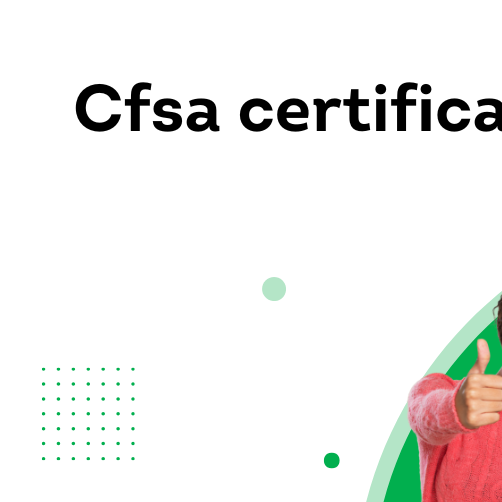 Cfsa Certifications