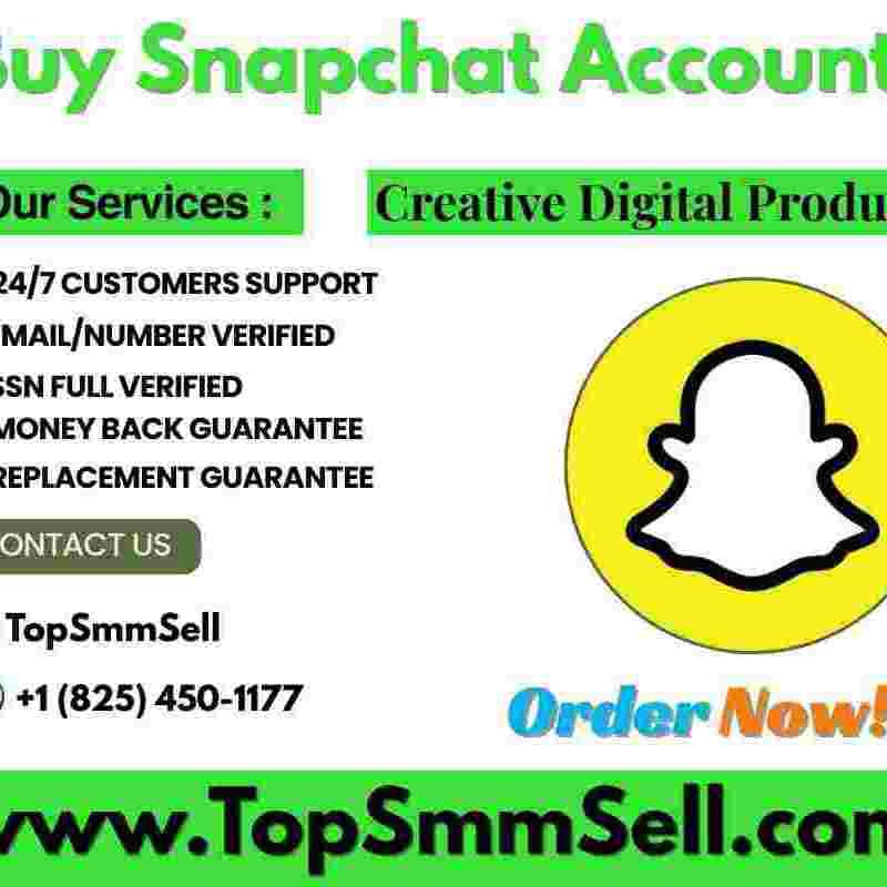 Buy Snapchat  Only Accounts