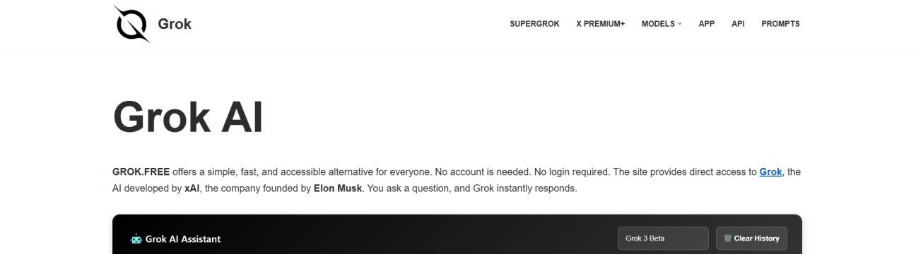 Grok Free